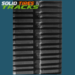 320x86x49 CTL Rubber Track- Multi-Bar Pattern