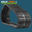 18" CTL Rubber Track 450x86x60 - Multi-Bar Pattern